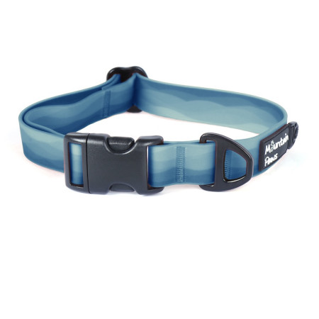 Zgardă pentru câini Mountain Paws Waterproof Dog Collar albastru Blue