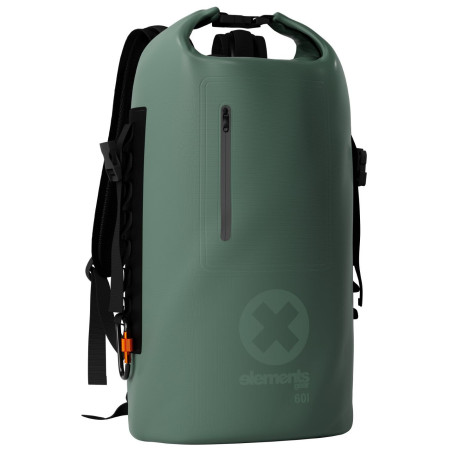 Husă impermeabilă Elements Gear Trek 2.0 - 60L (2 popruhy) verde