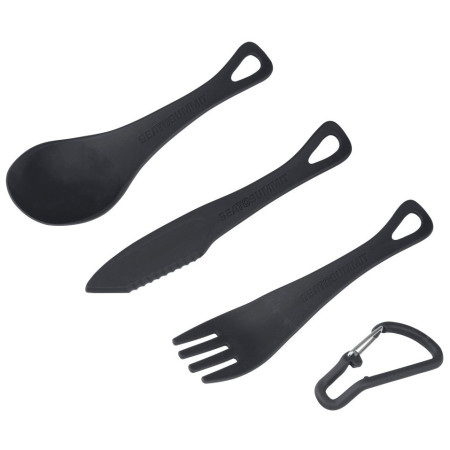 Set tacâmuri Sea to Summit Delta Cutlery Set gri