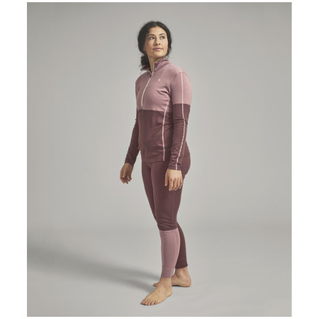 Hanorac funcțional de damă Ortovox 185 Rock'N'Wool Zip Neck