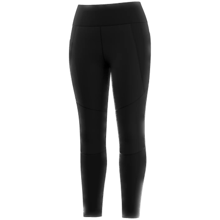 Pantaloni femei Smartwool Women's Active Fleece Wind Tight negru Black