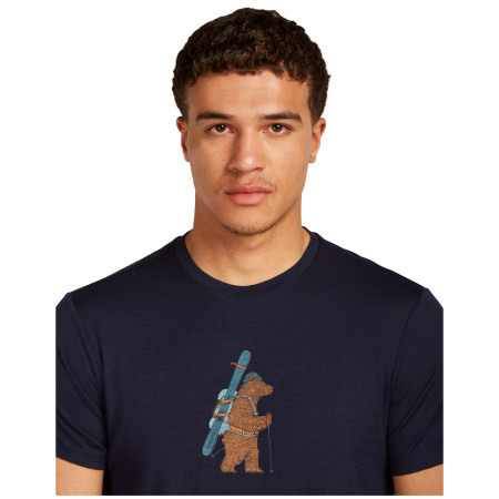 Tricou bărbați Icebreaker Men Merino 150 Tech Lite Bear Tour