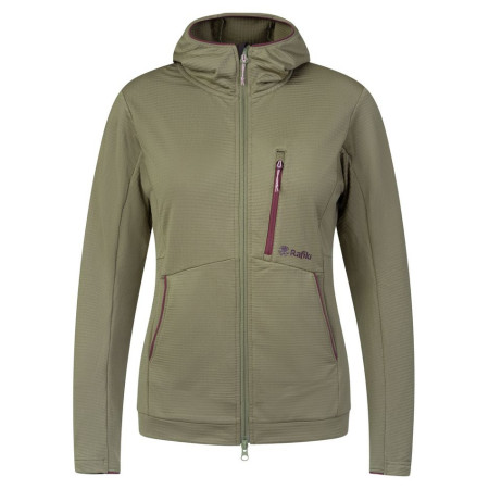 Hanorac femei Rafiki Vega W verde închis burnt olive