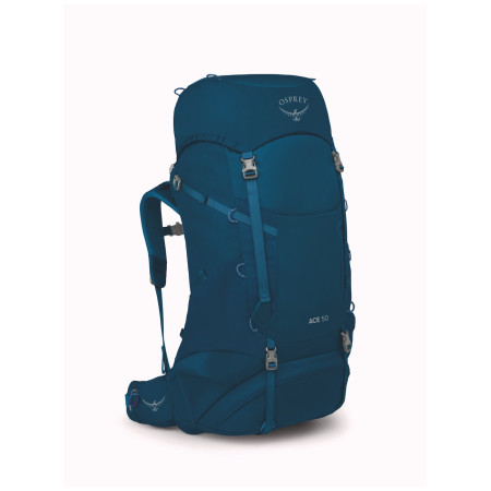 Rucsac pentru copii Osprey Ace 50 albastru blue spikemoss/deep peyto
