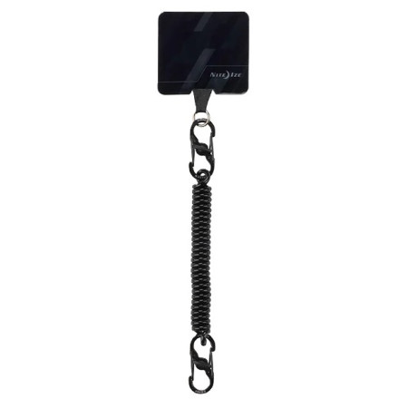 Buclă de siguranță Nite Ize Hitch Phone Anchor + Tether negru
