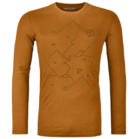 Tricou bărbați Ortovox 185 Merino Tangram Ls M