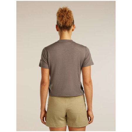 Tricou femei Icebreaker Merino 150 Tech Lite SS Crop Tee Seed Story