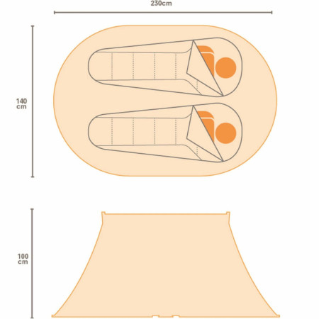 Cort turistic Regatta Malawi 2 (Print)