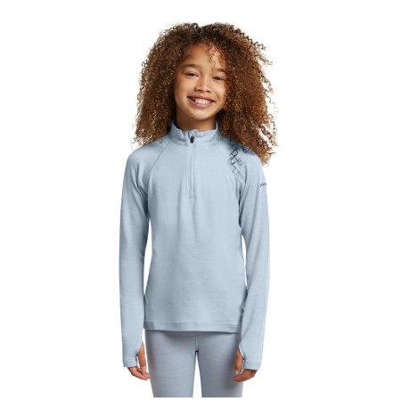 Tricou funcțional copii Icebreaker K 260 Tech LS Half Zip