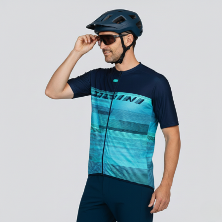 Tricou de ciclism bărbați Silvini Turano
