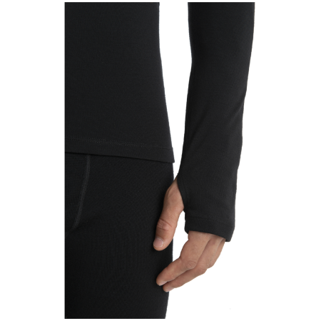 Tricou funcțional bărbați Icebreaker M 300 MerinoFine Polar LS Half Zip