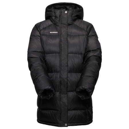 Geacă lungă femei Mammut Glacier Glow IN Hooded Parka Women negru black 0001