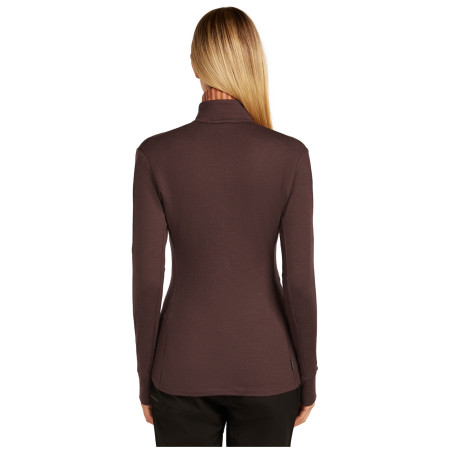 Hanorac funcțional de damă Icebreaker Women Merino 260 Quantum IV LS Zip