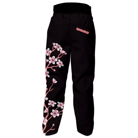 Pantaloni softshell copii WAMU Purple