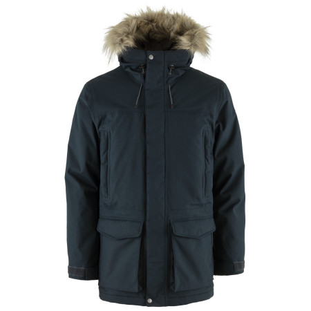 Geacă de iarnă bărbați Fjällräven Nuuk Lite Parka albastru închis