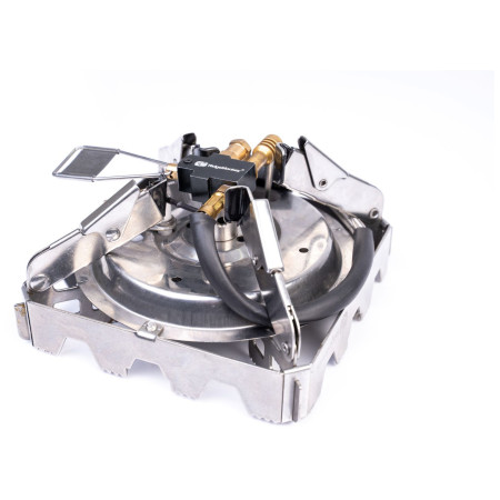 Arzător pentru camping Ridge Monkey Quad Connect Pro Full Kit