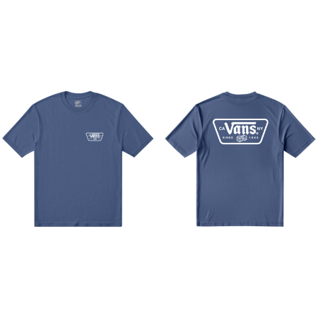 Tricou bărbați Vans Knu Patch SS Tee albastru True Navy