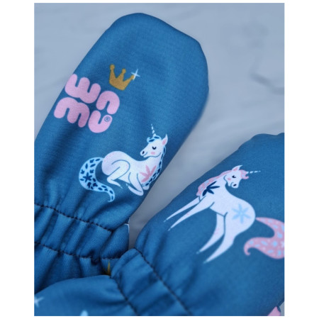 Mănuși de iarnă cu un deget copii WAMU Jednorožci