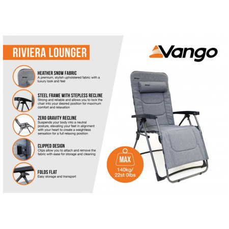 Scaun Vango Riviera Lounger