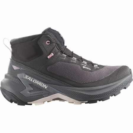 Încălțăminte femei Salomon Genesis Mid Gtx W negru Black / Dawn Pink / Lilac Ash