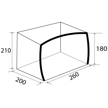 Adăpost gonflabil Brunner Skia Campervan