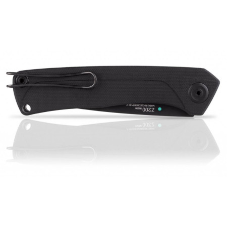 Briceag Acta non verba Z200 DLC/Plain Edge, G10/Lock Black