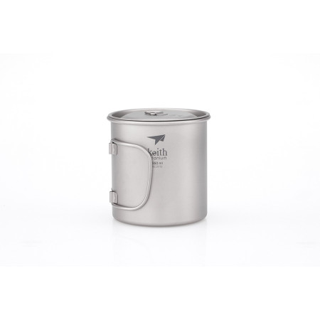 Cană Keith Titanium Single-Wall Titanium Mug 550 ml