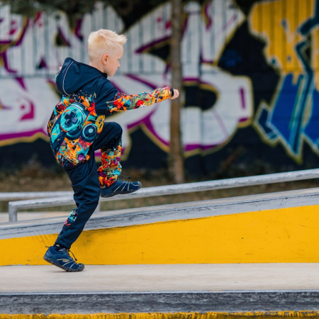 Pantaloni softshell copii WAMU Game On