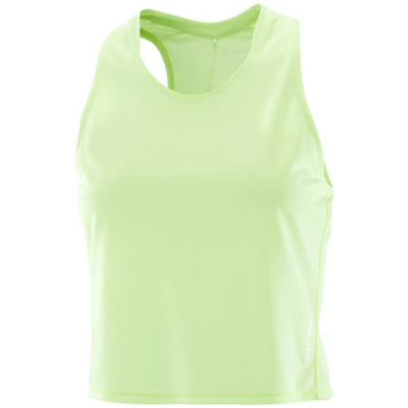 Maiou femei Salomon Sense Aero Short Tank W verde Butterfly