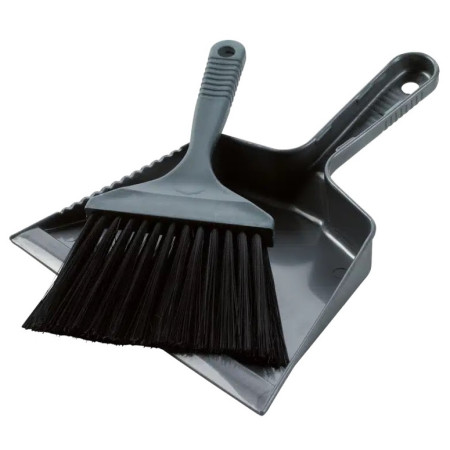 Mătură perie Easy Camp Dustpan and Brush gri Black & Grey