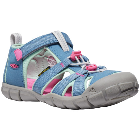 Sandale copii Keen Seacamp II CNX JR albastru/roz coronet blue/hot pink