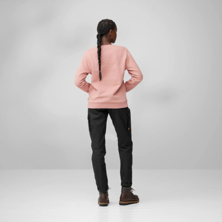 Hanorac femei Fjällräven Fjällräven Logo Sweater W