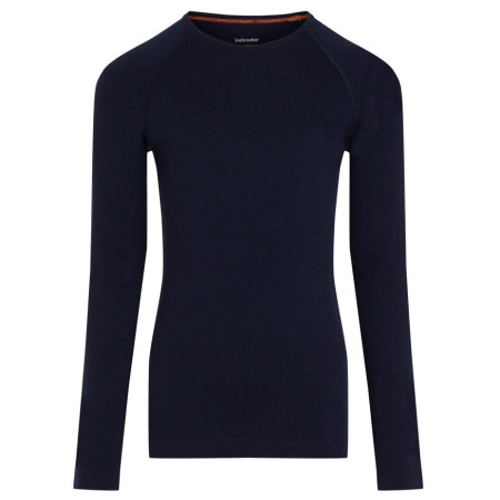 Tricou funcțional copii Icebreaker K 200 Oasis LS Crewe Midnight Navy albastru închis Midnight Navy