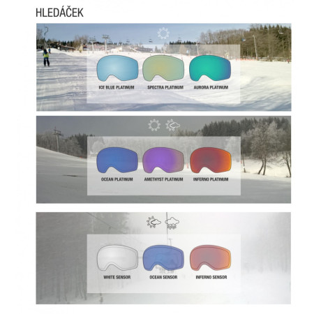 Cască de schi copii Relax Twister Visor