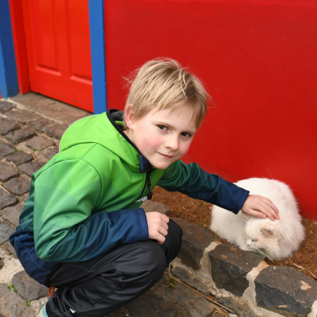 Pantaloni softshell copii WAMU Klasik