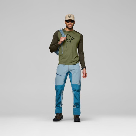 Tricou funcțional bărbați Norrona femund pureUll Long Sleeve