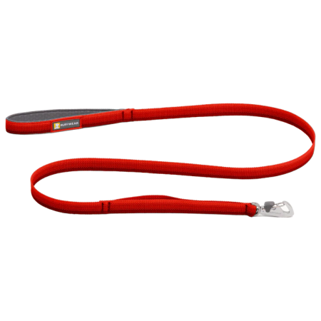 Lesă pentru câini Ruffwear Front Range™ Leash roșu Red Canyon