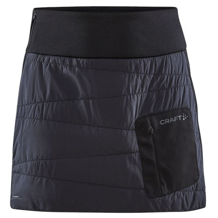 Fustă de iarnă femei Craft Core Nordic Training Insulate negru/gri