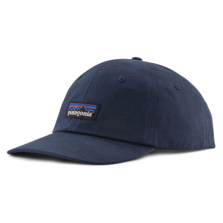 Șapcă Patagonia P-6 Label Trad albastru închis New Navy