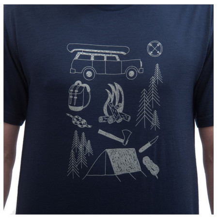 Tricou funcțional bărbați Sensor Merino Active Outside