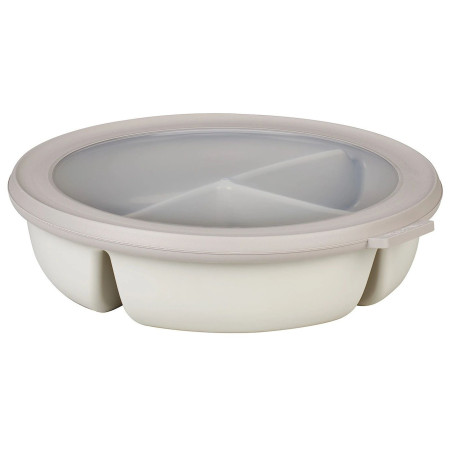 Cutie pentru gustări Mepal Bento bowl Cirqula 250+250+500 ml alb Nordic White