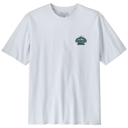 Tricou bărbați Patagonia Great Waves Responsibili-Tee alb White