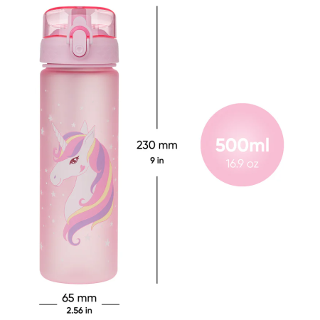 Sticlă copii Baagl Sticlă Tritan 500 ml