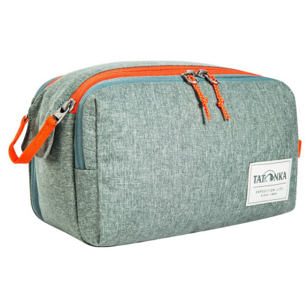 Geantă cosmetică Tatonka Cosmetic Double Zip Pouch verde sage green