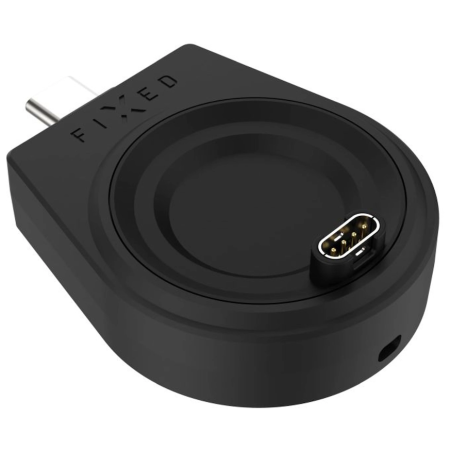 Adaptor Fixed Nabíjecí USB-C adaptér pro hodinky Garmin negru černá
