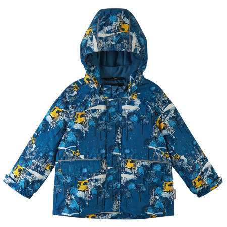 Geacă de iarnă copii Reima Kustavi 2023 albastru Soft Navy
