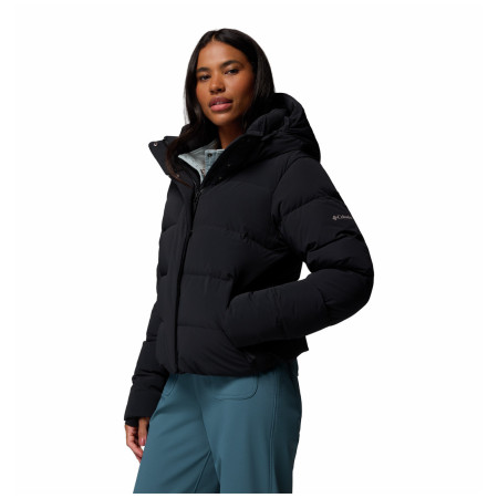 Geacă de iarnă femei Columbia Amaze Puff™ Hooded Jacket negru Black