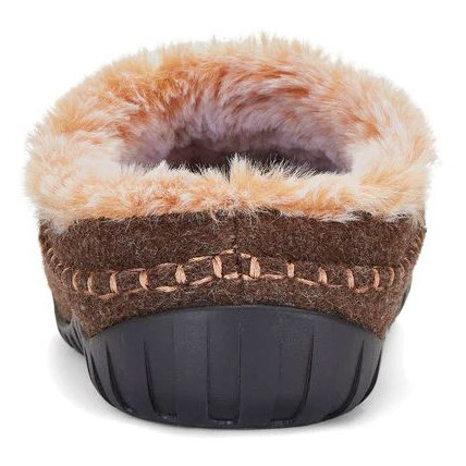 Papuci de casă pentru femei Gumbies Ossa Low Chocolate & Cream