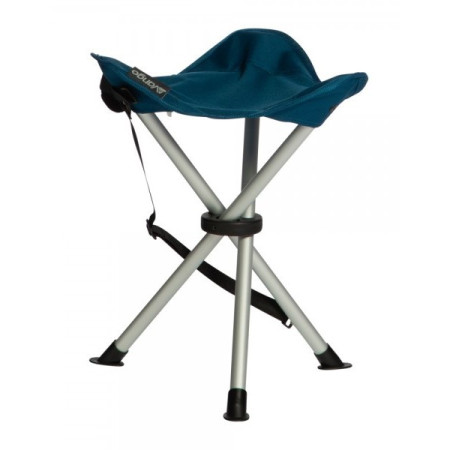 Scaun Vango Balmoral Aluminium Stool albastru