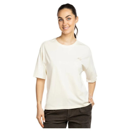 Tricou femei Chillaz Winnipeg Game Of Peaks bej Creme
